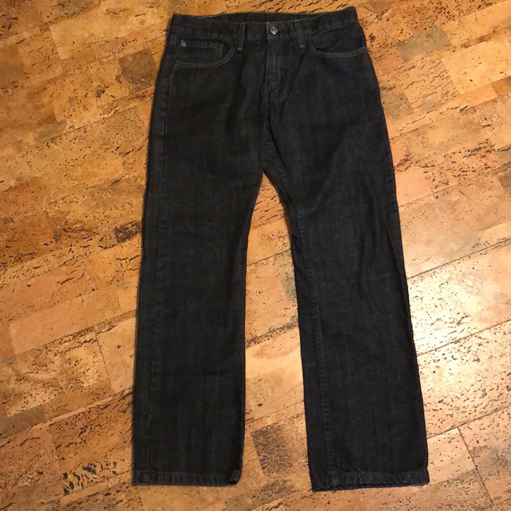Levi’s Mens 514, W 32 L 30, Black Jeans